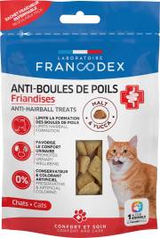 Friandises anti boules de poils chat Francodex