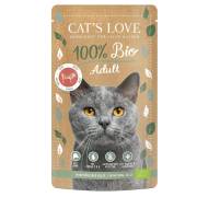 Cat's Love Sachet fraîcheur bio bœuf 100 g pour Chat