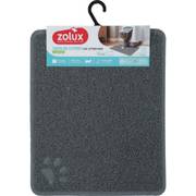 Tapis antidérapant de toilette pour chat gris