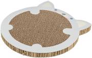 Griffoir chaton en carton tête de chat