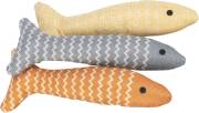 Jouet poisson pour chat avec catnip 20 cm