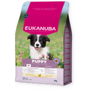Eukanuba croquettes puppy chien moyen au poulet frais