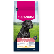 Eukanuba croquettes grand chien senior au poulet frais