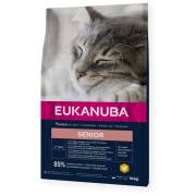 Eukanuba croquettes chat senior au poulet