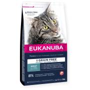 Eukanuba croquettes chat adult sans céréales au saumon