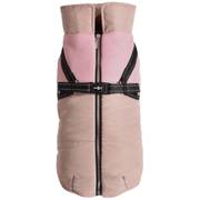Manteau harnais intégré Balade beige pour chien