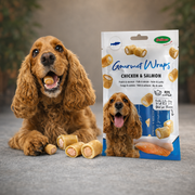 Friandise moelleuse Gourmet wraps pour chien Bubimex