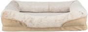Lit orthopédique beige pour chien