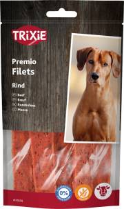 Filets pour chien 93 % de viande de bœuf