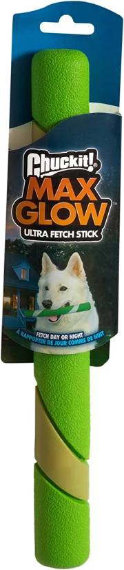 Bâton à lancer résistant phosphorescent pour chien