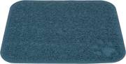 Tapis antidérapant pour toilette du chat bleu taille S