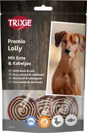 Friandises Lolly canard cabillaud pour chien