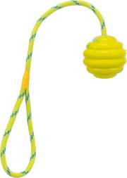 Lanceur de balle ondulée en caoutchouc 6 cm pour chien