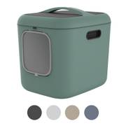 Maison de toilette XL pour Maine Coon blanche