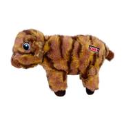KONG Peluche Low Stuff Vache Rayée pour Chien