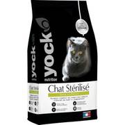 YOCK Nutrition Croquettes au Poulet pour Chat Stérilisé
