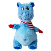 KONG Peluche Holiday Knots Belly Hippo pour Chien