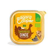 Edgard & Cooper Pâtée dinde bio sans céréales pour chien