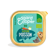 Edgard & Cooper Pâtée poisson bio sans céréales pour chien