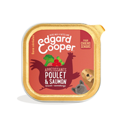 Edgard & Cooper Pâtée poulet & saumon sans céréales pour chien senior