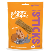 Edgard & Cooper Friandises sans céréales Stick au poulet 75 g pour Chien