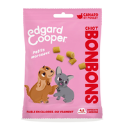 Edgard & Cooper Friandises sans céréales bonbons canard & poulet pour chiot