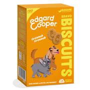 Edgard & Cooper Biscuits pour chien sans céréales banane & beurre de cacahuètes