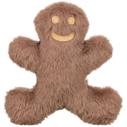 Peluche de Noël bonhomme pain d'épices pour chien