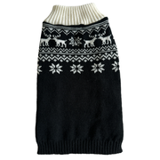Pull Noël pour chien tricoté festif Mon Ami Luki