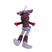 Peluche Renne de Noël 50 cm Bubimex pour chiot