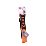 Collier réfléchissant avec poignée en nylon orange Mon Ami Luki pour Chien