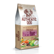 Croquettes Authentic Dog chien actif energy fabriquées en France