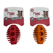 Jouet pour chien distributeur de friandises balle alvéolée en caoutchouc Mon Ami Luki