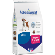 Ideameal Croquettes chien moyen et grand sénior