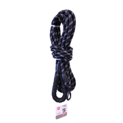 Longe réfléchissante noire en nylon pour chien Mon Ami Luki