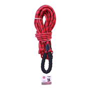 Longe réfléchissante rouge en nylon pour chien Mon Ami Luki