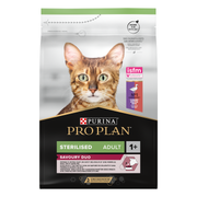 Pro Plan Savoury Duo Sterilised Adult - croquettes chat - Sac de 3 kg / Canard / Dinde