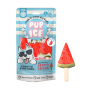 Pup Ice fruity lollies pastèque pour chien à congeler