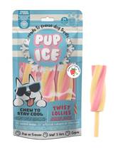 PUP ICE twist lollies fraise/vanille pour chien