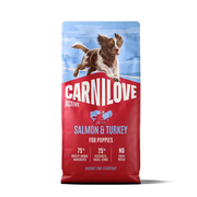 CARNILOVE Active Croquettes Saumon et Dinde pour Chiot