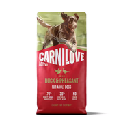CARNILOVE croquettes Active Canard et Faisan pour Chien