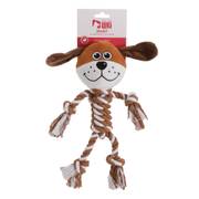 Jouet peluche et corde pour les jeux du chien Mon Ami Luki