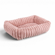 Panier rectangulaire MYSA vieux rose pour chien Mon Ami Luki