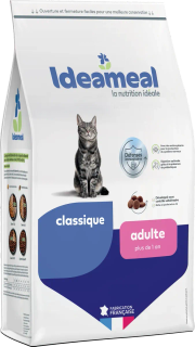 Ideameal Croquettes au poulet pour chat adulte