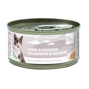Bubimex Bubi Nature thon sardine chat - boîte de 70 g