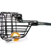 Muselière chien Dogue mâle grillagée noire CHOPO