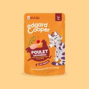 Edgar & Cooper Pochon de pâtée en sauce pour chat adulte 85 g