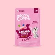Edgar & Cooper Pochon chaton canard et poulet 85 g