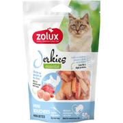 Zolux Jerkies mini bouchées pour chat sachet 50 g