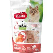 Zolux Jerkies Essential mini poisson saumon chat sachet 50 g